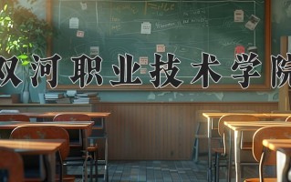 2024年双河职业技术学院录取分数线，河北最低283分