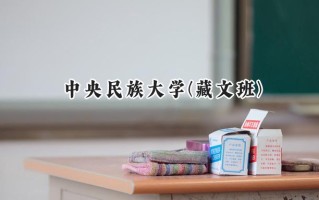 中央民族大学(藏文班)2024在青海录取分数线是多少？最低515分/最高546分