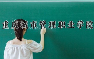 2024年重庆城市管理职业学院录取分数线，青海最低307分