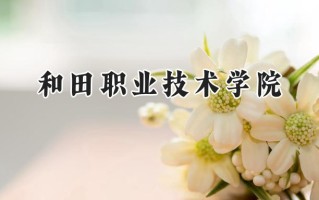 2024和田职业技术学院录取分数线：河南最低187分