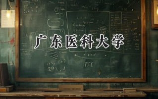 广东医科大学2024在福建录取分数线是多少？最低513分/最高599分