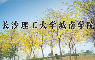 2024长沙理工大学城南学院录取分数线：浙江最低478分