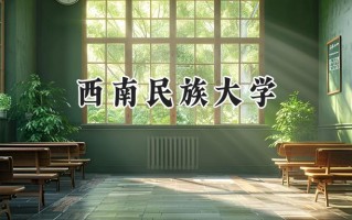 2024西南民族大学录取分数线：河南最低499分