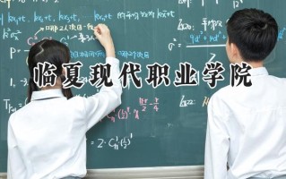 2024临夏现代职业学院录取分数线：宁夏最低299分