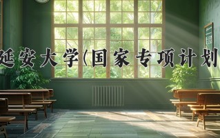 延安大学(国家专项计划)学费多少钱一年：5250-6420元/年（2025填报参考）