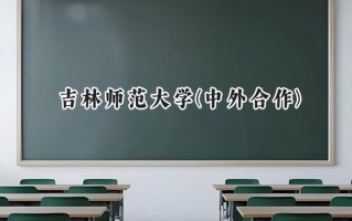吉林师范大学(中外合作)2024在内蒙古录取分数线是多少？最低397分/最高459分