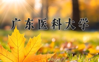 广东医科大学最厉害的专业-2024广东医科大学最好专业