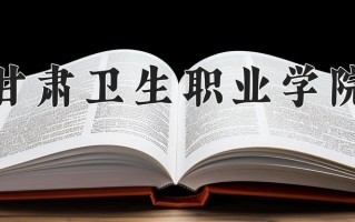 2024年甘肃卫生职业学院录取分数线，宁夏最低380分