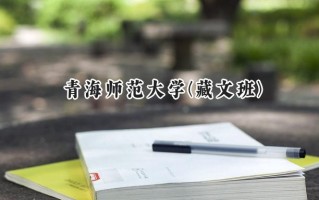 青海师范大学(藏文班)2024在青海录取分数线是多少？最低411分/最高501分