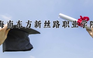 2024海南东方新丝路职业学院录取分数线：浙江最低269分