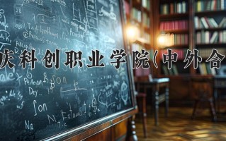 2024重庆科创职业学院(中外合作)录取分数线，重庆录取最低分299