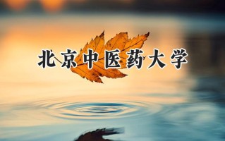 2024北京中医药大学录取分数线：新疆最低444分