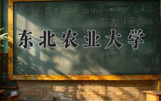 东北农业大学一年学费多少钱及各专业的收费标准(2025参考）
