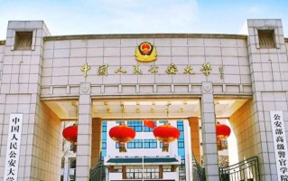 中国人民公安大学近三年在安徽录取分数线(含2021-2023最低分)
