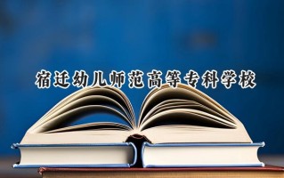 2024宿迁幼儿师范高等专科学校录取分数线：江苏最低251分