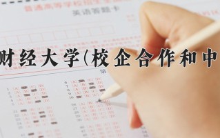 2024年内蒙古财经大学(校企合作和中外合作)录取分数线，内蒙古最低471分