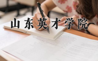 2024山东英才学院录取分数线：浙江最低343分