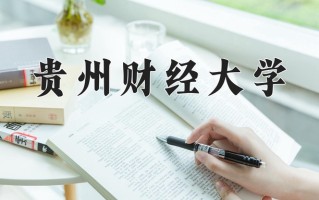 贵州财经大学学费多少钱一年：4100-60000元/年（2025填报参考）