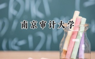 南京审计大学2024在福建录取分数线是多少？最低573分/最高610分
