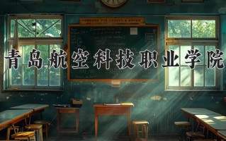 2024年青岛航空科技职业学院录取分数线，内蒙古最低223分