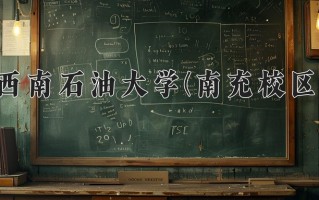 西南石油大学(南充校区)学费多少钱一年：5760-6240元/年（2025填报参考）