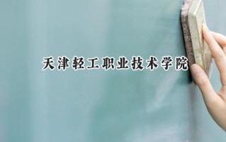 2024天津轻工职业技术学院录取分数线：天津最低241分