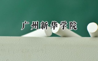 2024广州新华学院录取分数线：山西最低379分