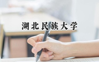 2024湖北民族大学录取分数线：河南最低452分
