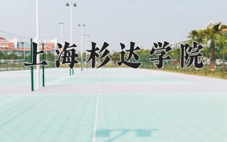 2024年上海杉达学院录取分数线，河北最低460分